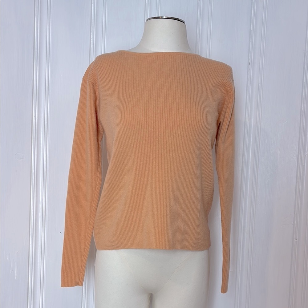 LINDA ALLARD & ELLEN TRACY 100% Extra Fine Merino Wool Sweater